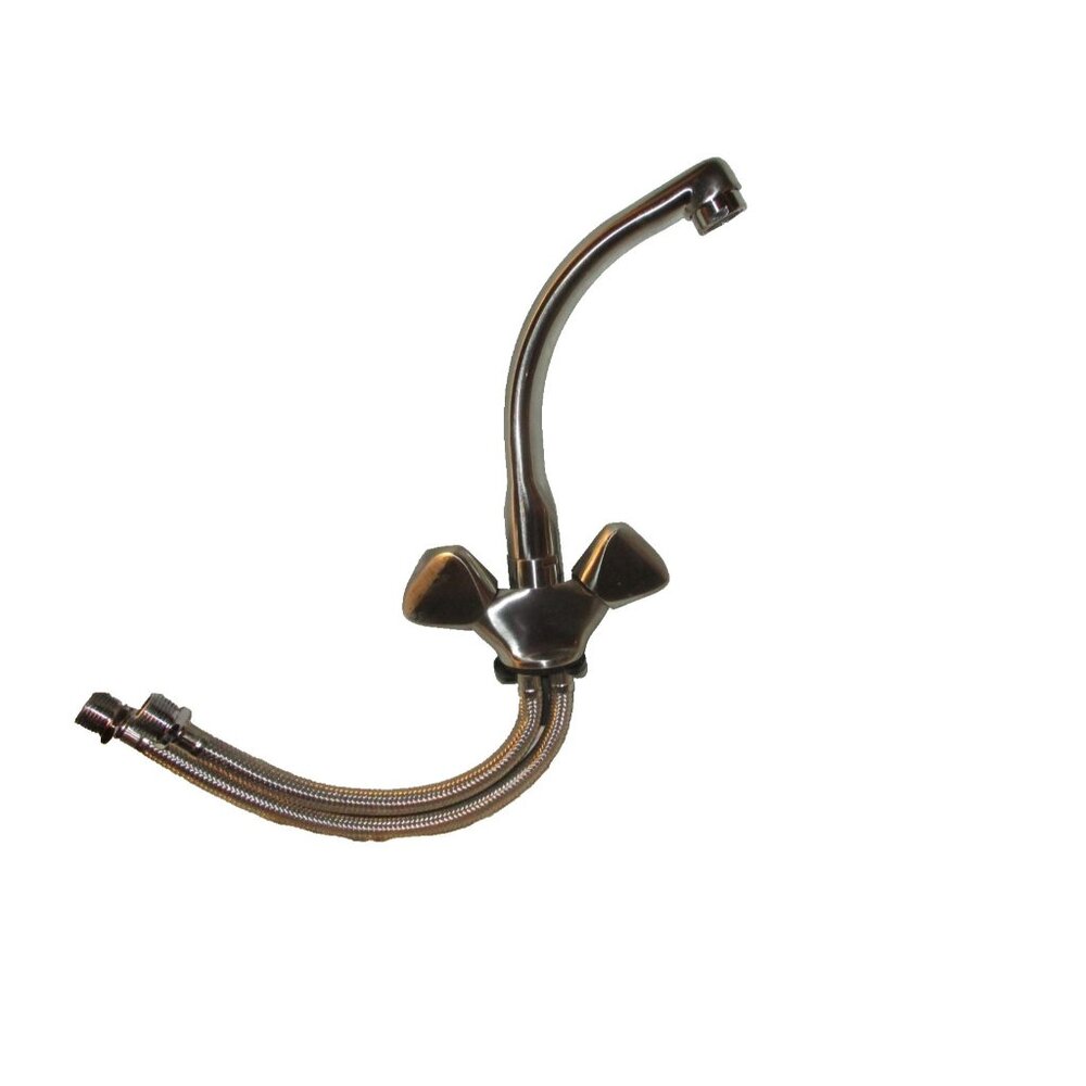 Fontana Portofino Collection Single Hole Faucet # 97652B NI Brush Nikel